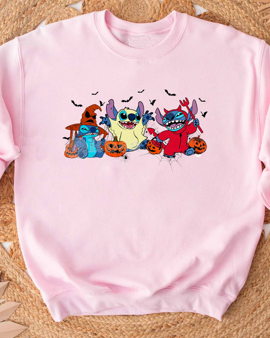 Stitch Halloween Pumpkin Lantern T-Shirt,Crewneck,Hoodie,TS-CT-671