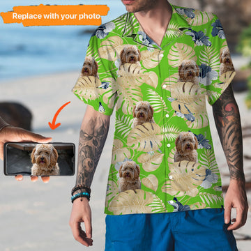 Personalized Photo Upload Hawaiian Shirt Pet Shirt,HS-MA-425