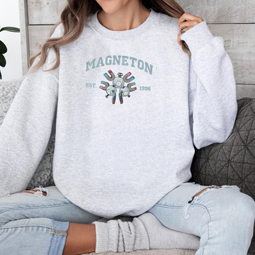 Magneton Adorable Pokémon Anime-Themed Embroidered T-Shirt,Crewneck,Hoodie-Trendy Versatile and a Thoughtful Gift for Friends,ICE-999