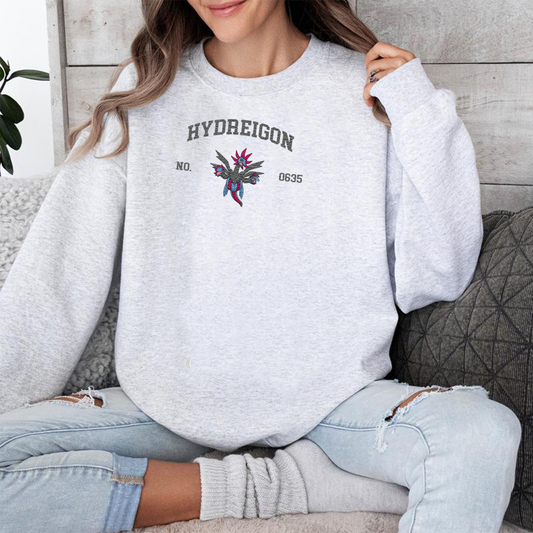 Magikarp, bezauberndes Pokémon-T-Shirt mit Anime-Motiv, bestickt, Rundhalsausschnitt, Kapuzenpullover, trendig, vielseitig und ein aufmerksames Geschenk für Freunde, ICE-898