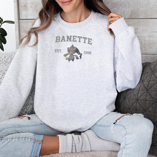 Magikarp, bezauberndes Pokémon-T-Shirt mit Anime-Motiv, bestickt, Rundhalsausschnitt, Kapuzenpullover, trendig, vielseitig und ein aufmerksames Geschenk für Freunde, ICE-898