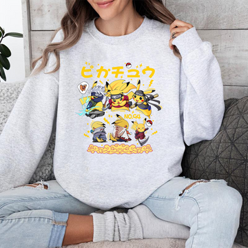 Heroic And Cool Naruto Pikachu Pokémon Hoodie,A Perfect Gift For Fans,TS-C-979