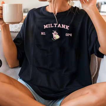 Magikarp, bezauberndes Pokémon-T-Shirt mit Anime-Motiv, bestickt, Rundhalsausschnitt, Kapuzenpullover, trendig, vielseitig und ein aufmerksames Geschenk für Freunde, ICE-898
