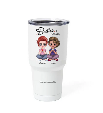 Personalized Friendship Cup Besties Forever Gift,Family Cup,C-GS-535