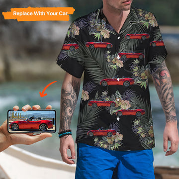 Great Gift For Convertible Car Lovers, Personalized Car Hawaiian Shirt, Photo Upload,HS-MR-451