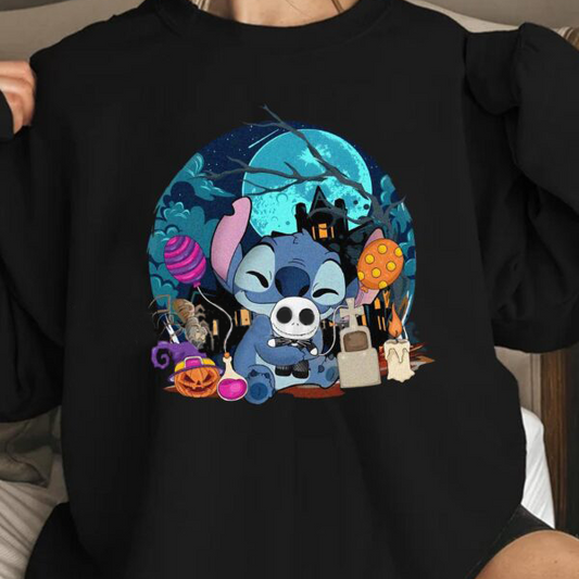 Stitch Halloween Fun T-Shirt,Crewneck,Hoodie,TS-CT-676