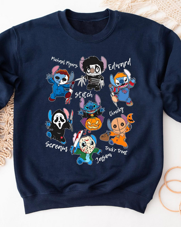 Halloween Stitch Dress-Up Delight T-Shirt,Crewneck,Hoodie,TS-CT-662