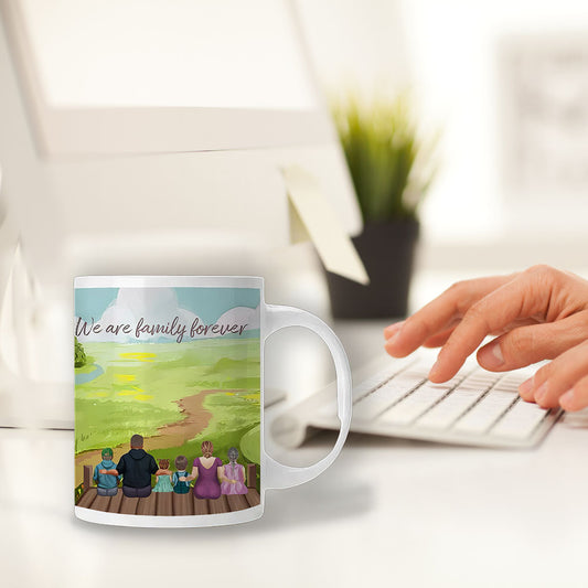 Personalized Mug Family Forever Mug For Gift,C-F-578