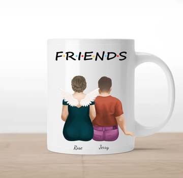 Personalized Besties Mug Family Forever Mug For Gift,C-S-545