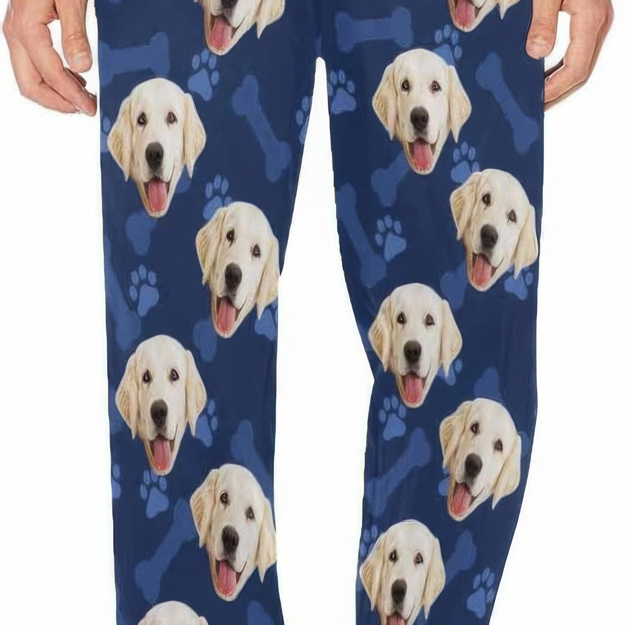 MyPupSocks Personalisierte Pyjamahose mit Foto für Männer, PL-1002