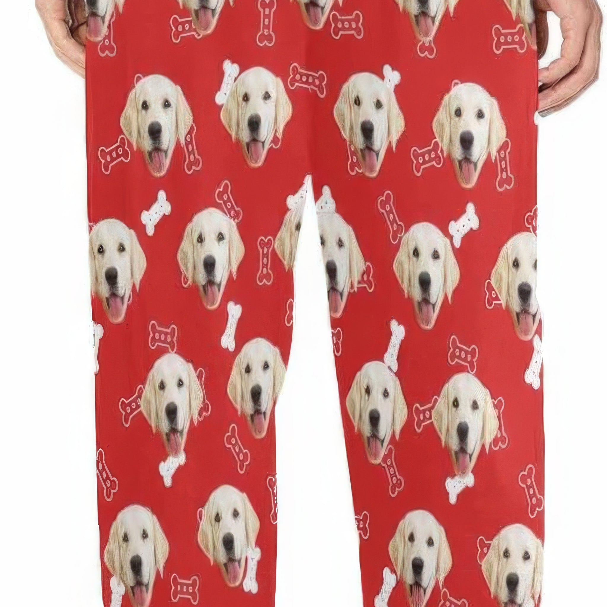 MyPupSocks Customized Face Pajamas Pants Photo For Men,P-L-1000
