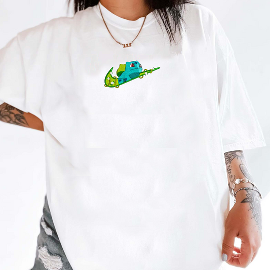 Magikarp, bezauberndes Pokémon-T-Shirt mit Anime-Motiv, bestickt, Rundhalsausschnitt, Kapuzenpullover, trendig, vielseitig und ein aufmerksames Geschenk für Freunde, ICE-898
