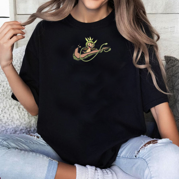Magikarp, bezauberndes Pokémon-T-Shirt mit Anime-Motiv, bestickt, Rundhalsausschnitt, Kapuzenpullover, trendig, vielseitig und ein aufmerksames Geschenk für Freunde, ICE-898