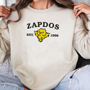 Staryu-Q. Bezauberndes besticktes Pokémon-T-Shirt mit Anime-Motiv, Rundhalsausschnitt, Kapuzenpullover – trendig, vielseitig und ein aufmerksames Geschenk für Freunde, ICE-980