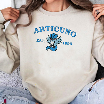 Staryu-Q. Bezauberndes besticktes Pokémon-T-Shirt mit Anime-Motiv, Rundhalsausschnitt, Kapuzenpullover – trendig, vielseitig und ein aufmerksames Geschenk für Freunde, ICE-980