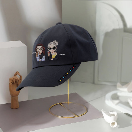 Personalized Siblings Forever Black Hats,Gift For Family,H-GS-567