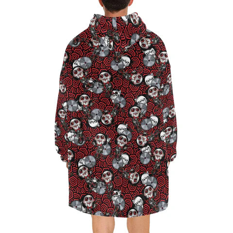 Limited Edition Horror Jigsaw Print Blanket Pajamas,TS-L-887