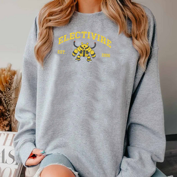 Electivire Adorable Pokémon Anime-Themed Embroidered T-Shirt,Crewneck,Hoodie-Trendy Versatile and a Thoughtful Gift for Friends,ICE-1141