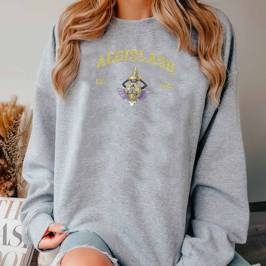 Magikarp, bezauberndes Pokémon-T-Shirt mit Anime-Motiv, bestickt, Rundhalsausschnitt, Kapuzenpullover, trendig, vielseitig und ein aufmerksames Geschenk für Freunde, ICE-898