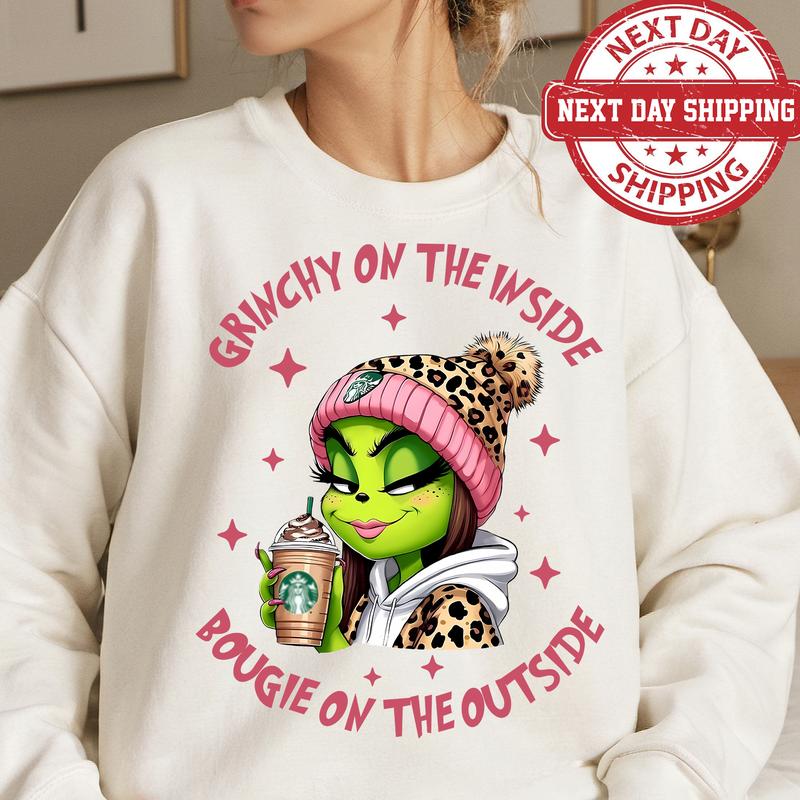 Pink Girl Grinn Lustiges T-Shirt, Rundhalsausschnitt, Kapuzenpullover als Weihnachtsgeschenk, TS-C-945