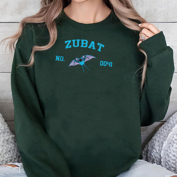 Magikarp, bezauberndes Pokémon-T-Shirt mit Anime-Motiv, bestickt, Rundhalsausschnitt, Kapuzenpullover, trendig, vielseitig und ein aufmerksames Geschenk für Freunde, ICE-898