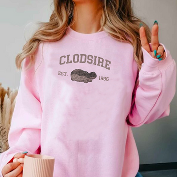 Clodsire Adorable Pokémon Anime-Themed Embroidered T-Shirt,Crewneck,Hoodie-Trendy Versatile and a Thoughtful Gift for Friends,ICE-1164
