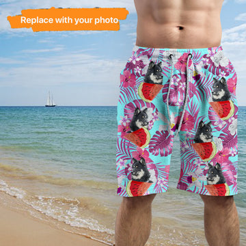 Personalized Beach Short Upload Photo Dog-Lover Short,BS-MA-427