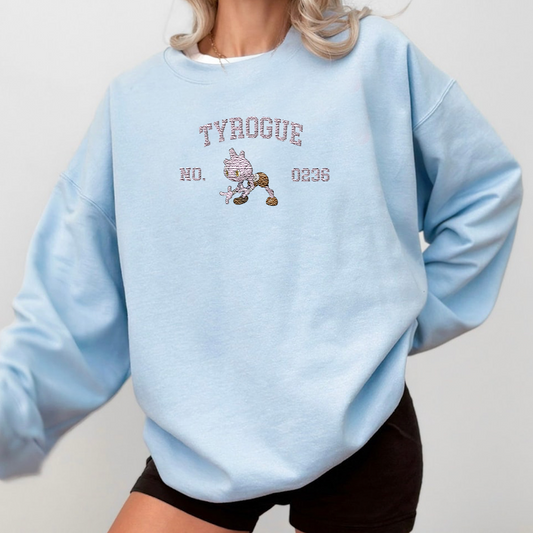 Magikarp, bezauberndes Pokémon-T-Shirt mit Anime-Motiv, bestickt, Rundhalsausschnitt, Kapuzenpullover, trendig, vielseitig und ein aufmerksames Geschenk für Freunde, ICE-898