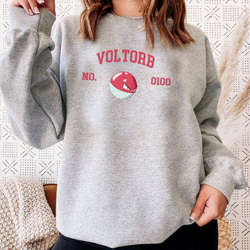 Magikarp, bezauberndes Pokémon-T-Shirt mit Anime-Motiv, bestickt, Rundhalsausschnitt, Kapuzenpullover, trendig, vielseitig und ein aufmerksames Geschenk für Freunde, ICE-898