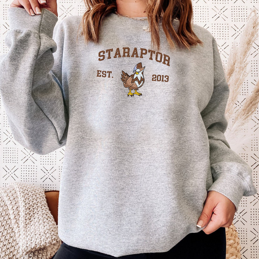 Magikarp, bezauberndes Pokémon-T-Shirt mit Anime-Motiv, bestickt, Rundhalsausschnitt, Kapuzenpullover, trendig, vielseitig und ein aufmerksames Geschenk für Freunde, ICE-898
