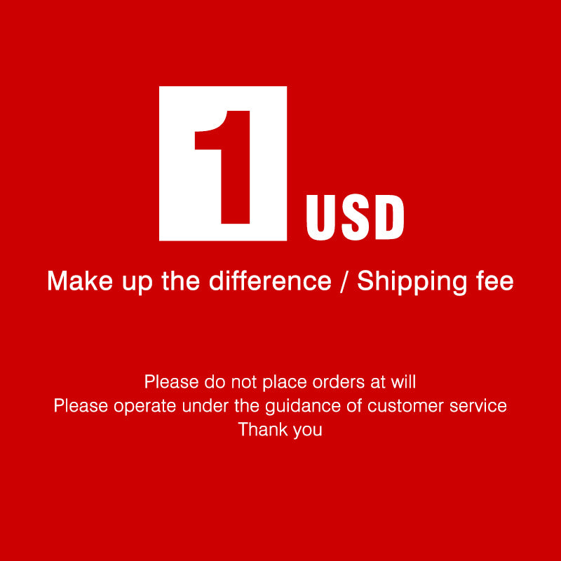 Shipping fee to make up the difference