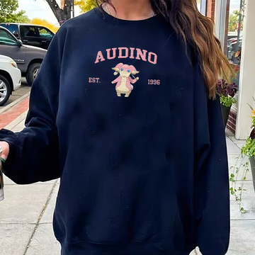 Magikarp, bezauberndes Pokémon-T-Shirt mit Anime-Motiv, bestickt, Rundhalsausschnitt, Kapuzenpullover, trendig, vielseitig und ein aufmerksames Geschenk für Freunde, ICE-898