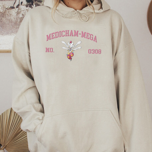 Magikarp, bezauberndes Pokémon-T-Shirt mit Anime-Motiv, bestickt, Rundhalsausschnitt, Kapuzenpullover, trendig, vielseitig und ein aufmerksames Geschenk für Freunde, ICE-898