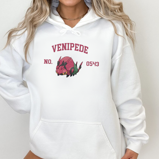 Magikarp, bezauberndes Pokémon-T-Shirt mit Anime-Motiv, bestickt, Rundhalsausschnitt, Kapuzenpullover, trendig, vielseitig und ein aufmerksames Geschenk für Freunde, ICE-898