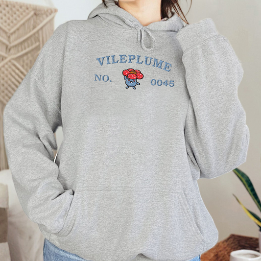 Magikarp, bezauberndes Pokémon-T-Shirt mit Anime-Motiv, bestickt, Rundhalsausschnitt, Kapuzenpullover, trendig, vielseitig und ein aufmerksames Geschenk für Freunde, ICE-898