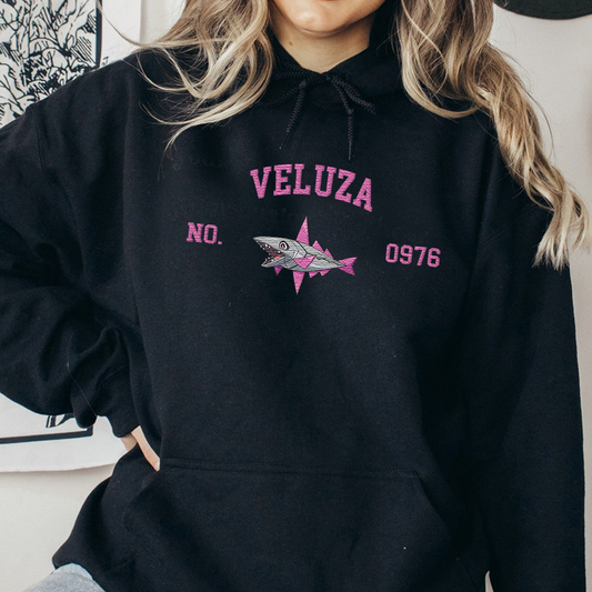 Veluza Adorable Pokémon Anime-Themed Embroidered T-Shirt,Crewneck,Hoodie-Trendy Versatile and a Thoughtful Gift for Friends,ICE-1655