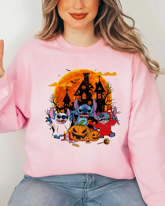 Trick or Treat Halloween Stitch T-Shirt,Crewneck,Hoodie,TS-CT-665