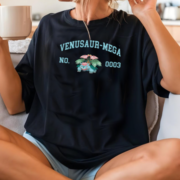 Magikarp, bezauberndes Pokémon-T-Shirt mit Anime-Motiv, bestickt, Rundhalsausschnitt, Kapuzenpullover, trendig, vielseitig und ein aufmerksames Geschenk für Freunde, ICE-898
