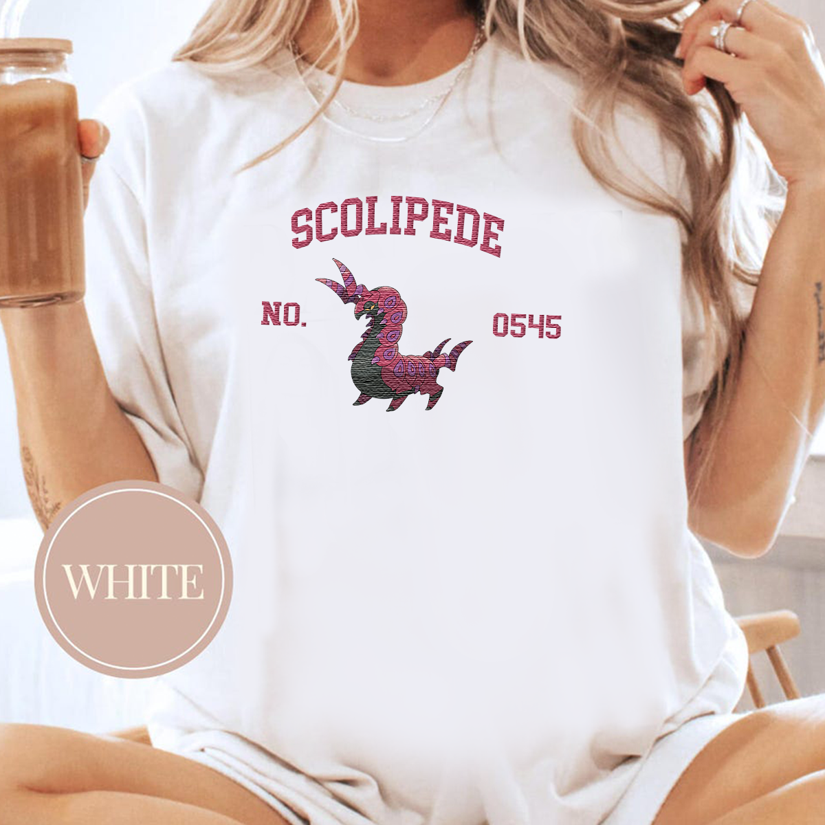 Magikarp, bezauberndes Pokémon-T-Shirt mit Anime-Motiv, bestickt, Rundhalsausschnitt, Kapuzenpullover, trendig, vielseitig und ein aufmerksames Geschenk für Freunde, ICE-898