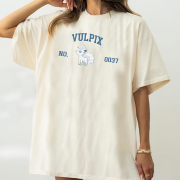 Magikarp, bezauberndes Pokémon-T-Shirt mit Anime-Motiv, bestickt, Rundhalsausschnitt, Kapuzenpullover, trendig, vielseitig und ein aufmerksames Geschenk für Freunde, ICE-898