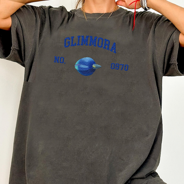Glimmora Adorable Pokémon Anime-Themed Embroidered T-Shirt,Crewneck,Hoodie-Trendy Versatile and a Thoughtful Gift for Friends,ICE-1653