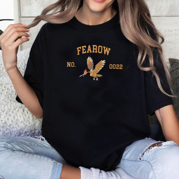 Magikarp, bezauberndes Pokémon-T-Shirt mit Anime-Motiv, bestickt, Rundhalsausschnitt, Kapuzenpullover, trendig, vielseitig und ein aufmerksames Geschenk für Freunde, ICE-898