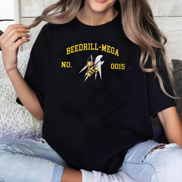 Magikarp, bezauberndes Pokémon-T-Shirt mit Anime-Motiv, bestickt, Rundhalsausschnitt, Kapuzenpullover, trendig, vielseitig und ein aufmerksames Geschenk für Freunde, ICE-898