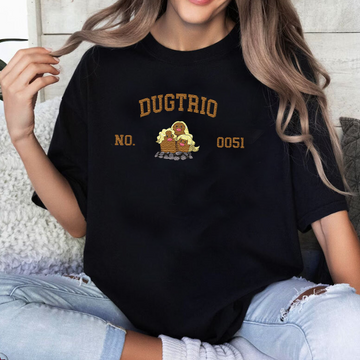 Magikarp, bezauberndes Pokémon-T-Shirt mit Anime-Motiv, bestickt, Rundhalsausschnitt, Kapuzenpullover, trendig, vielseitig und ein aufmerksames Geschenk für Freunde, ICE-898