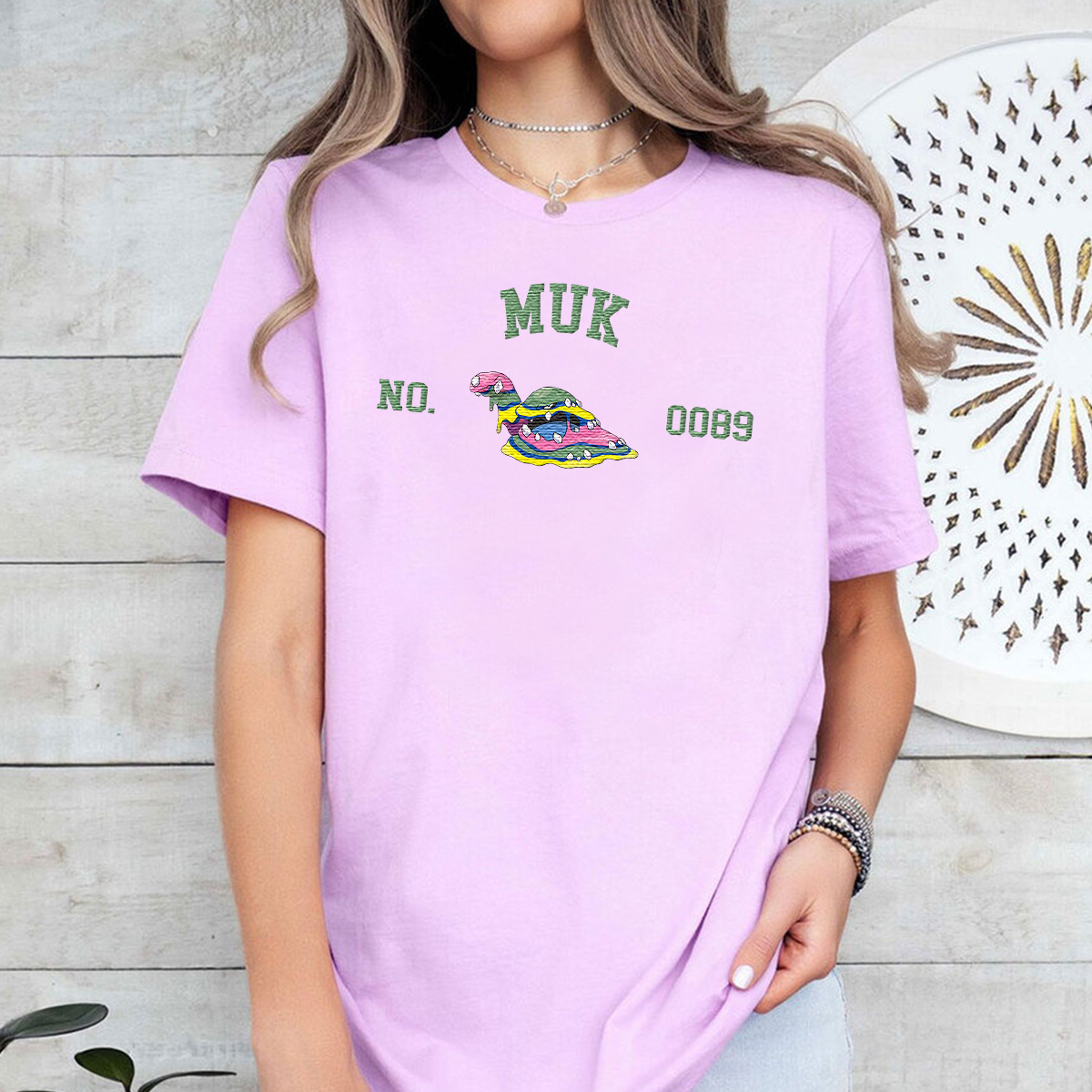 Magikarp, bezauberndes Pokémon-T-Shirt mit Anime-Motiv, bestickt, Rundhalsausschnitt, Kapuzenpullover, trendig, vielseitig und ein aufmerksames Geschenk für Freunde, ICE-898
