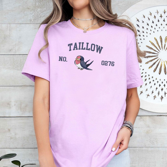 Taillow Adorable Pokémon Anime-Themed Embroidered T-Shirt,Crewneck,Hoodie-Trendy Versatile and a Thoughtful Gift for Friends,ICE-1646