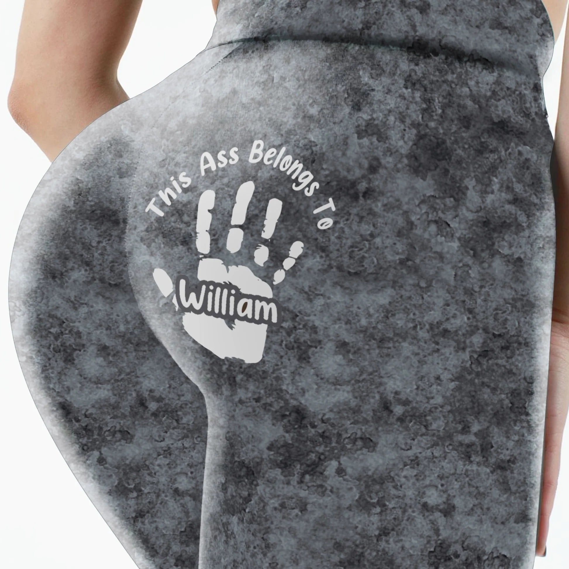 This Ass Is Taken Or Belongs To-The Perfect Personalized Leggings And Flare Leggings for Your Naughty Love
