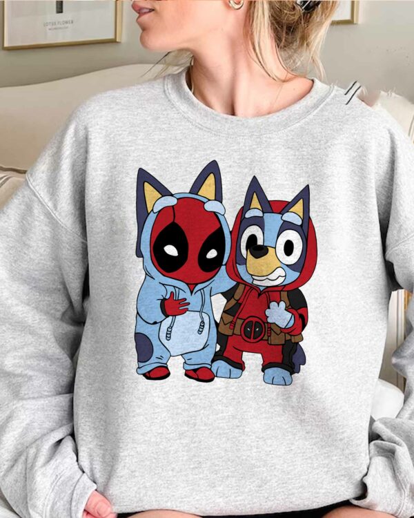 Bluey Dead Pool T-shirt,Crewneck,Hoodie,TS-CT-741