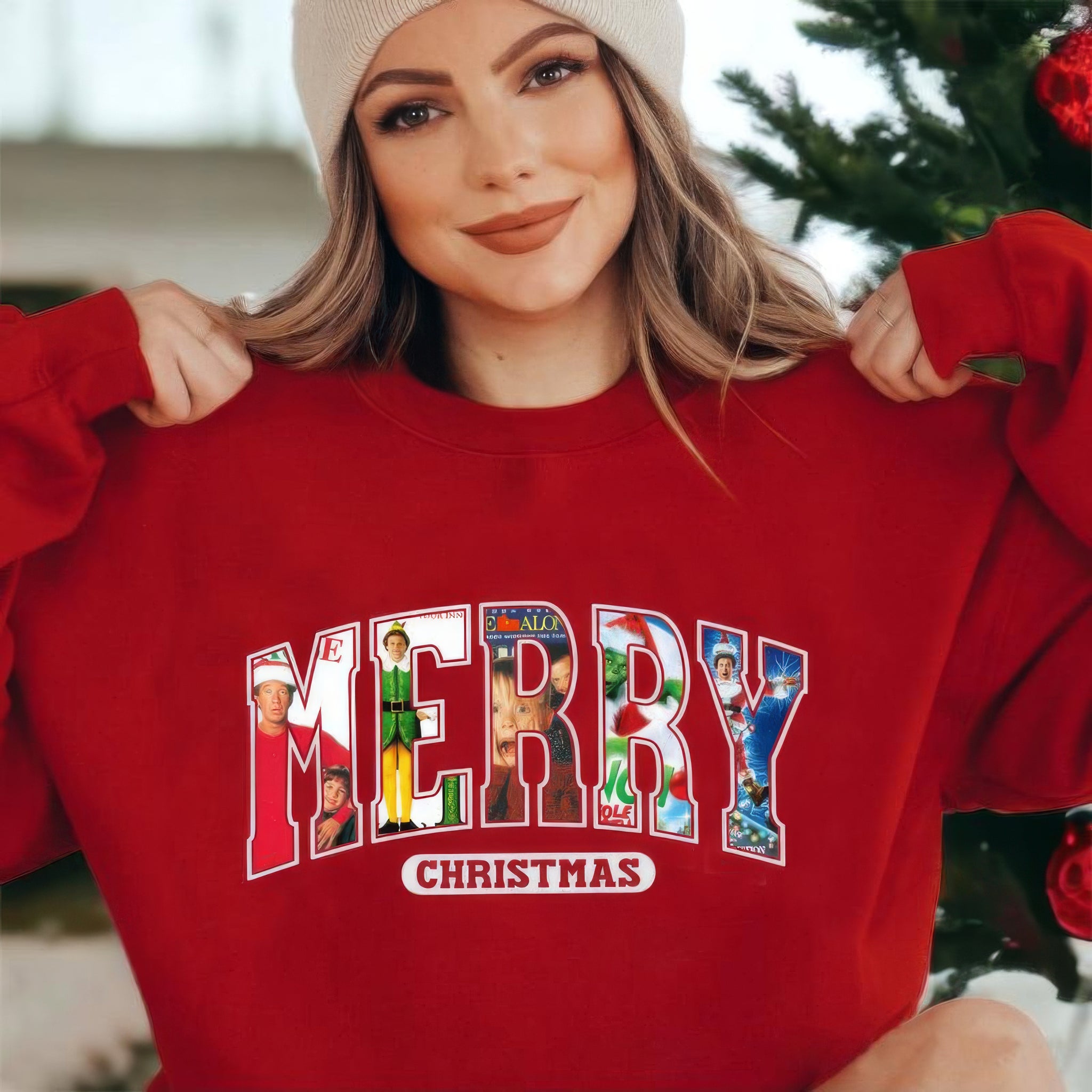 Home Alone Merry Christmas 90er Filme T-Shirt,Crewneck,Hoodie,Weihnachtsgeschenk für Filmliebhaber,TS-C-934