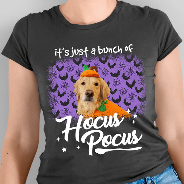 Personalized A Bunch of Hocus Pocus Dog Halloween Shirt,TS-L-615